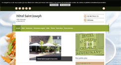 Desktop Screenshot of hotel-stjoseph.com